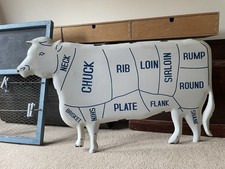 Cow sign metal for sale  CREDITON
