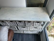 Wicker drawers unit for sale  GUILDFORD
