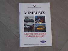 Minibuses ford document for sale  SOUTH OCKENDON