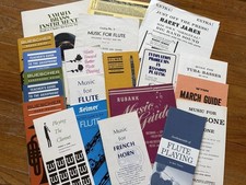 Lote de guias de instrumentos e música vintage de banda comprar usado Lote de guias de instrumentos e música vintage de banda comprar usado  Enviando para Brazil