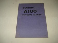 1977 suzuki a100 for sale  NORTHAMPTON