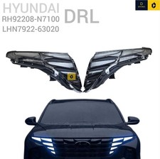 Faróis DRL esquerda e direita luz de circulação diurna LED Hyundai Tucson 2022-2023 comprar usado  Enviando para Brazil