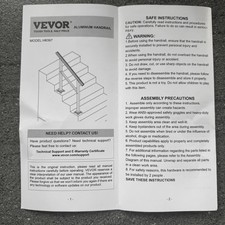 Vevor handrail outdoor for sale  WOLVERHAMPTON