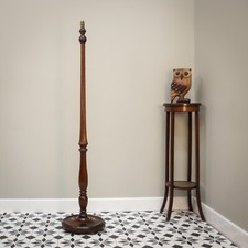 Oak standard lamp for sale  CANNOCK