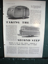 Caravan article 1954 for sale  NEWCASTLE