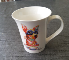 Mug chihuahua porcelaine d'occasion  Cagnes-sur-Mer