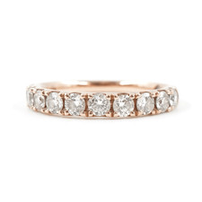 gold ring rose diamond for sale  American Fork