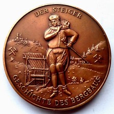 Steiger bergbau bronze gebraucht kaufen  Deutschland