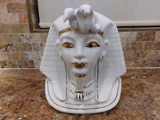 Tutankhamun bust white for sale  KIDWELLY