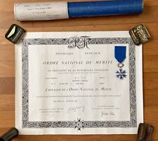 Croix ordre national d'occasion  Arcueil