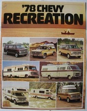 Chevrolet recreation vehicles for sale  LEICESTER