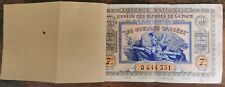 Carnet billets loterie d'occasion  Aunay-sur-Odon