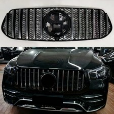 Grelha de malha cromada para 2019-2023 Mercedes W167 GLE300 350 450 580 frontal GT comprar usado Grelha de malha cromada para 2019-2023 Mercedes W167 GLE300 350 450 580 frontal GT comprar usado  Enviando para Brazil