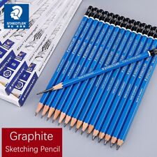 Lápis de desenho e esboço de grafite Staedtler 12 peças/caixa ou conjunto de 16 graus comprar usado  Enviando para Brazil