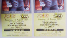 Usado, 3 MICHAEL JACKSON 1977 HISTORY TOUR CONCERT PAIR OF TICKETS HOCKENHEIMGERMANY    comprar usado  Enviando para Brazil