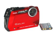 Câmera Digital Casio EXILIM EX-G1 12.1MP - Vermelha (Porta Lateral Quebrada) #3782 comprar usado  Enviando para Brazil