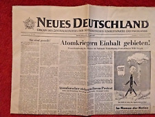 Neues deutschland 1957 gebraucht kaufen  Schwäbisch Gmünd