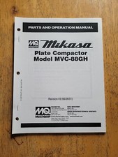 Multiquip mikasa plate for sale  Harrisville