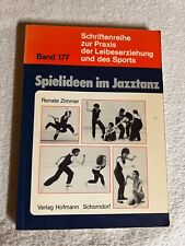Spielideen jazztanz renate gebraucht kaufen  Darmstadt