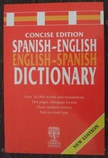 Concise edition spanish for sale  UK
