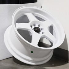 17x8 white wheel d'occasion  Expédié en Belgium