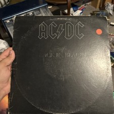 AC/DC Back In Black Vinyl Record 1980 Atlantic SD 16018 comprar usado  Enviando para Brazil