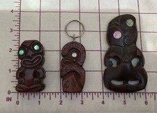 Maori tiki wood for sale  Washoe Valley