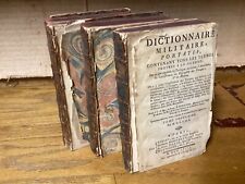 1758 vols. dictionnaire d'occasion  Expédié en Belgium