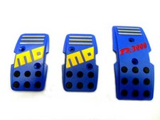Momo Style Azul R3000 de alumínio antiderrapante Gás Almofada Pedal De Freio Carro Manual 3 Peças comprar usado  Enviando para Brazil