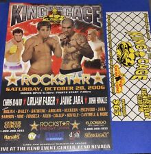 Usado, Bilhete e folheto KOTC King of the Cage com Urijah Faber MMA memorabilia ufc comprar usado  Enviando para Brazil