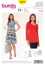 6974 patron burda d'occasion  France