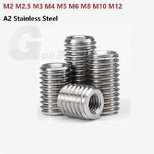 M2 M3 M4 M5 M6-M12 Gewindeadapter Reduzier-Adapter Gewindeeinsätze Edelstahl V2A comprar usado  Enviando para Brazil