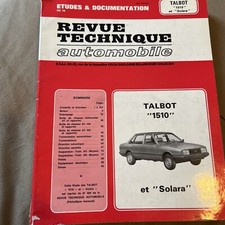Revue technique talbot d'occasion  Avignon
