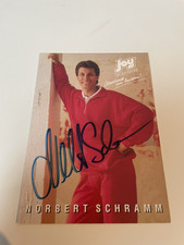 Norbert schramm autogrammkarte gebraucht kaufen  Bonn