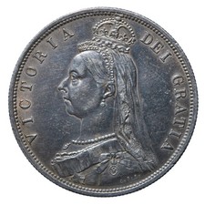 Mezza corona 1887 usato  Piacenza