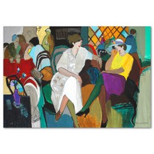 Itzchak Tarkay- Serigrafia "Cafe de Paris" comprar usado  Enviando para Brazil