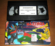 Videocassetta vhs mazinga usato  San Giovanni la Punta