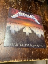 Metallica Master Of Puppets Original 1986 VTG. Lp Vinyl Record Album 9 60439-1 comprar usado  Enviando para Brazil