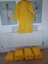 Yellow plastic hooded for sale  DERBY