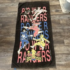 USADO Vintage 1994 Mighty Morphin Power Rangers KIDS Toalha de Praia Saban  comprar usado  Enviando para Brazil