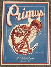 Primus John Guydo A Tribute To Kings 15/06/22 Redding CA pôster assinado AP #'d /86 comprar usado  Enviando para Brazil