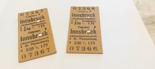Alte fahrkarten innsbruck gebraucht kaufen  Oelsnitz