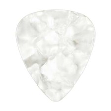 Guitarra ou palheta de baixo Celluloid White Pearl - calibre pesado 0,96 mm - formato 351, usado comprar usado  Enviando para Brazil