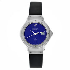 Relógio Hublot 1393.1 MDM Geneve feminino data aço inoxidável quartzo 28MM comprar usado  Enviando para Brazil