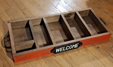 Farmhouse wood tray for sale  Kenly