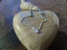 PIERCING Helix Tragus UND Ohrstecker - Edelstahl silber - Kette + Stein klar comprar usado  Enviando para Brazil