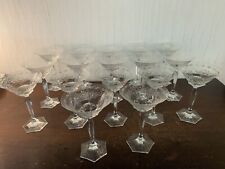 Engraved glass champagne d'occasion  Expédié en Belgium