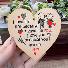 Wooden sign love for sale  ST. LEONARDS-ON-SEA