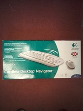 Logitech cordless desktop for sale  NORWICH