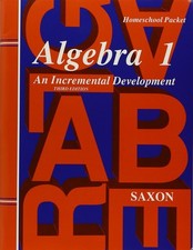 Saxon algebra tests for sale  Lynden
